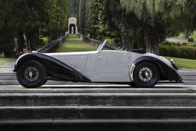 1937 Bugatti 57S with Coachwork by Vanvooren